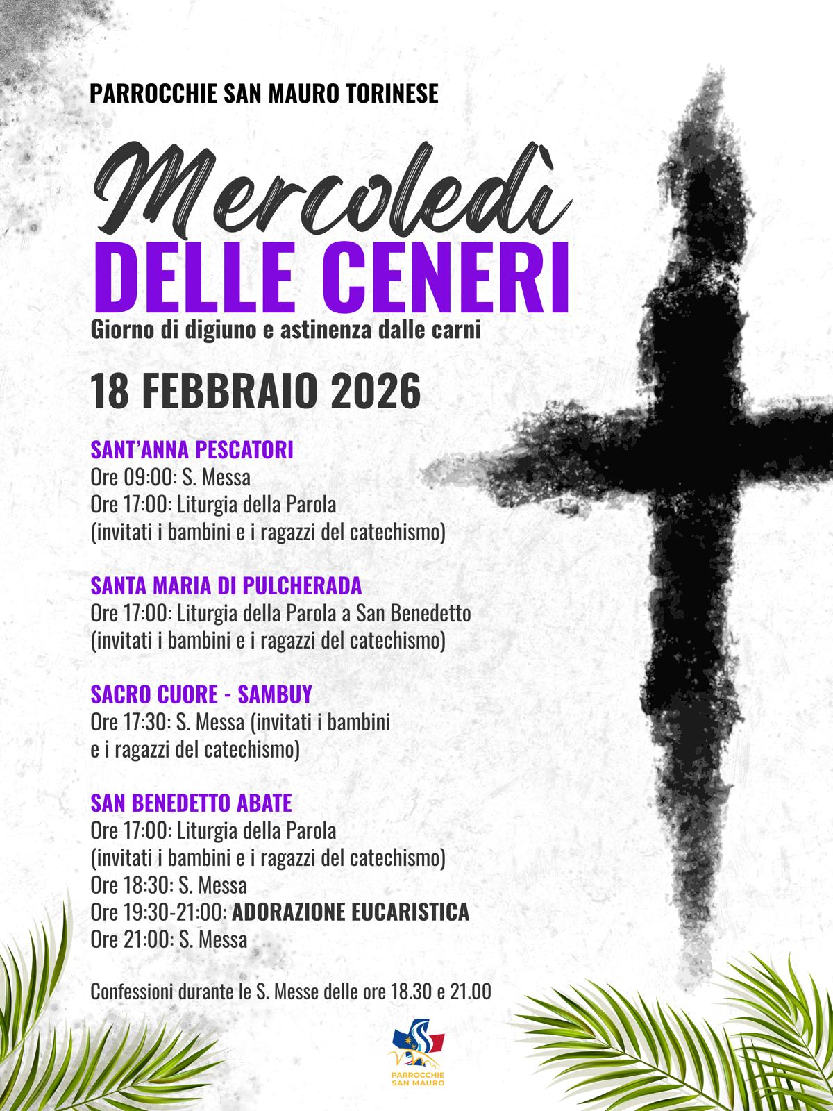 Mercoledì delle CENERI
